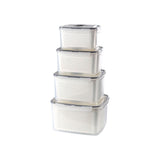 4-Pack Storage Containers, with Lids with Strainer, BPA-Free, Dishwasher Safe, Keep Berry V1366-AZ2-W-23175