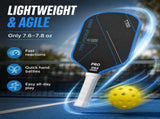 T700 Carbon Fiber Pickleball Paddle, USAP Approved Racket with Carbon Friction Surface for Spin, V1197-TY-081701