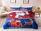 Christmas Rosaline Elegance Quilt / Doona / Duvet Cover set V745-AQ043180K3