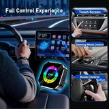 2026 Upgraded 4 in 1 Wireless CarPlay AdapterUltra-mini Size USB Design Wired to Wireless Adapter V1107-800-07258-ORG-3CM