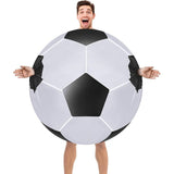 Football Cartoon Costumes Air Model Inflatable Costume Funny Dress Up Props Halloween Party Clothes V1263-JX-7938