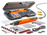 Cordless Rotary Tool,6-Speed, 28000RPM, Rotary Tool Kit with 70 Accessories Light duty Engraving Pen V1369-AZ3-W-14523