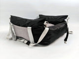 White car bed, carrier for car, pet travel accessories, transport in car, car seat, V1106-136-GRA-08632