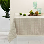 Ladelle Beige Eco Cotton Rich Tablecloth 150 x 265 cm V442-LDE-TABLEC-ECO265CM-BEIGE-RE