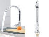 G1/2 Sink Faucet 360 Degree Rotating Stainless Steel Cold Water Tap Kitchen Bathroom Supply V1294-YM0718-3112200142911