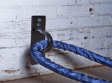 Battle Rope Anchor Stake Kit Wall Mount Bracket Metal for Strength Training Gym Hammock Suspension V1370-AZ4-07681