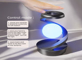 White Rotating Suspension Lamp - Wireless RGB Mood Light with Gesture Control - Portable V888-ELOSUNG56556