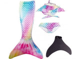 (3-5 years) mermaid swimsuit monofin mermaid fins children mermaids V1237-ZY-203-5480