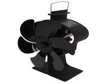 6 Blades Heat Powered Stove Non Electric Self Starting Fireplace High Temperature Resistant V1294-YM3113220247711-0421