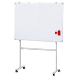 90x120cm Standing Whiteboard with Wheels Magnetic Double-Sided Erase Board WB-90X120-FRAME-AB