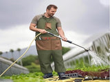 Garden Apron Men's Apron Picking Apron with Pockets Waterproof Adjustable, reinforced knees V1188-MS101-00916-1