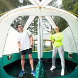 Tasman 3-5 Person Tent Camping Hiking Festival Sleeping - Green V563-BP33609