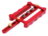 Self Centering Doweling Jig Borehole Locator with Scale Kit DIY Woodworking Tools V1294-YM0718-3111200303011