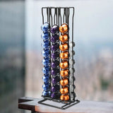 Household Iron Coffee Capsule Storage Rack Stand Accessory for Offices Kitchen Coffee Shop V1294-YM0901-3118200087011