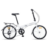 Progear Bikes Nomad Folding Bike 20" in Pearl White V572-BIKPNOMAD20WHT