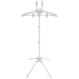 Clothes Hanger Stand, Grey, Plastic and Aluminum, for Ironing and Organizing, Foldable V1192-AZ-W-25643