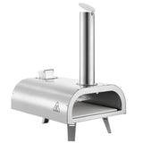 Pizza Oven Outdoor, 12" Pellet Pizza Oven, Portable Pizza-Stove with Built-in Thermometer, Wood V952-BXPSLDNZWDJBYMH4A001V0