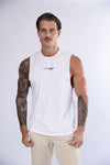 HARD HITTERS MEN'S CREW COTTON TANK WHITE X-LARGE V697-MENS-CREW-COTTON-TANK-WHITE-X-LARGE