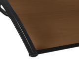 Mountview Window Door Awning Outdoor 1M X 1.2M Brown 1x1.2M OD1006-1X1.2-BK