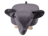 Animal Footstools Elephant Shaped Slip Resistant Silent Comfortable Stable Multi Purpose Cute Stool V1294-YM0703-3116230004112