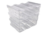 Transparent Water Bottle Organizer 4 Pack Stackable Plastic Water Bottle Cup Holder Detachable V1294-YM0901-3118230176911