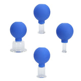 4Pcs Liposuction MultiSize Health Care Cellulite Removal Skin Treatment Durable Rubber Vacuum V1294-YM0901-3117210097811
