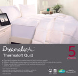Dreamaker Thermaloft Quilt 500Gsm King Bed V189-1980288