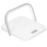 5V Desktop Night Light Multifunction Wireless Quick Charger Phone Stand Holder White V1294-YM0721-3113210037311