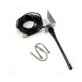 VHF Marine Antenna 156-163MHz Waterproof Rubber Mast Antenna With 5m Rg-58 Cable For Boat Sailboat V1189-LC-QP-00396