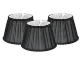 3PCS E14 ClipOn Cloth Lamp Shade Modern Fabric Lampshade Table Light Cover for Candle V1294-YM0710-3119210189811