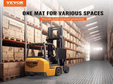 Garage Tiles Interlocking, 305 x 305 x 13.4 mm 25 Pack Garage Floor Covering Tiles, Non-Slip V952-CKDDYSJ2512128VEAV0