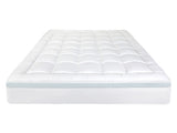 Dreamz Gel Memory Foam Mattress Topper 8cm Queen Size MP1017-Q-AU