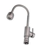 Stainless Steel Universal Water Faucet Bathroom Basin Sink Hot and Cold Water Tap with 2 Gear for V1294-YM0714-3112210092111