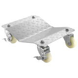 2 Pcs Tire Wheel Dollies 12"X16" Platform Size Wheel Car Dolly 3" Caster Wheel Dolly for Vehicle Car V952-TAD3503LTYWQ00001V0