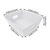Empty Gift Basket with Handles Sturdy Tray Wine Gift Basket Party Favors Basket for Graduation V1294-YM0521-230707HL02-4