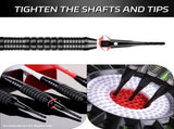 Darts Soft Tip,2BA Thread Tip Dart Point 200 Pack, Plastic Points, Sets, Accessory V1259-DP01-A-5704
