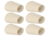 6Pcs Nordic Style E14 Chandelier Lampshade Fabric Wall Lamp Cover Accessory for Home Decoration V1294-YM0901-3119200091911
