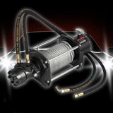 Industrial Hydraulic Winch 4535kg, Hydraulic Anchor Winch with 24m Strong Steel Cable, Hydraulic V952-YYJP10000B0000001V0