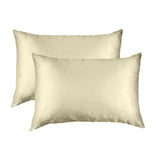 MULBERRY SILK PILLOW CASE TWIN PACK - SIZE 51X76CM - CHAMPAGNE ABM-204605