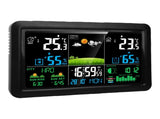 Weather Forecast Station Wireless 7.5 Inch Color Display Multi Functional Indoor Outdoor Thermometer V1294-YM0901-3115250097211
