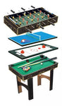 4 in 1 Soccer Table Foosball Pool Hockey Table Tennis for Kids 3+ V330-CREA1010899