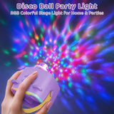 Mini Cat Ear Karaoke Machine Wireless Microphones USB Rechargeable RGB Party - Pink - Size 01 V1106-791-05515-PNK-01