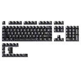 Universal Fit Carbon Fiber Keycaps Complete 119 Keys Set for Standard Keyboards Offering Wear V1192-AZ-W-23570