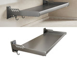 Wall Mount Kitchen Shelf Carbon Steel Punch Free Multifunctional Floating Shelf Hanging Spice Rack V1294-YM0710-3118230367111