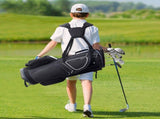 Golf Cart Bag with 14 Way Organizer Divider Top, 35 11 Pockets Premium Cart Bag with Stand, Durable V952-HHBHHB36YC10TEZZLV0
