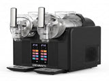 Devanti Slushie Machine 4L Dual Tanks Frozen Drink Ice Cream Maker SLS-CR03-2LX2-BK