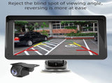 7" IPS HD Touch Screen Apple Android Carplay with Dual Dashcam 64G Card V462-TA-111-01