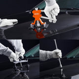 VEVOR 69 PCS Dent Repair Kit, Auto Car Body Paintless Dent Removal Tool Kit, Golden Lifter, Bridge V952-CSLBGJSJTJT69QVHUV3