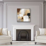 Harvey Abstract Framed Canvas 80x80cm V637-E592654