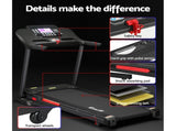 Everfit Treadmill Electric Auto Incline Home Gym Fitness Exercise Machine 520mm TMILL-520-AUTO